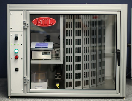 Image: a photo of the MTL Weighing Chamber.